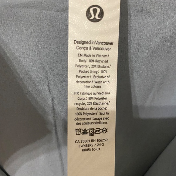 Lululemon Mist Over Windbreaker Size 8 - Picture 4 of 4
